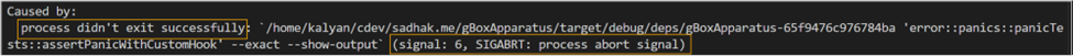 Sample side-effect from a bad panic handler